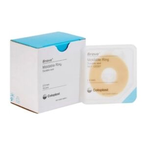 2 Packs COLOPLAST BRAVA Moldable Ring 2.0mm 10pcs each Box
